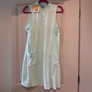 Puma sea foam color upf 40 UV protection golf dress brand new